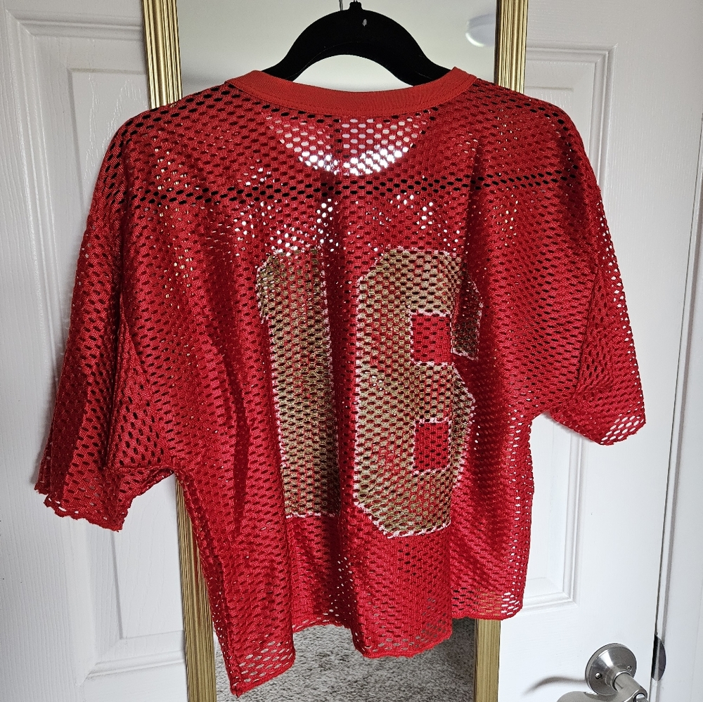SF 49ers #16 Mesh Practice Jersey